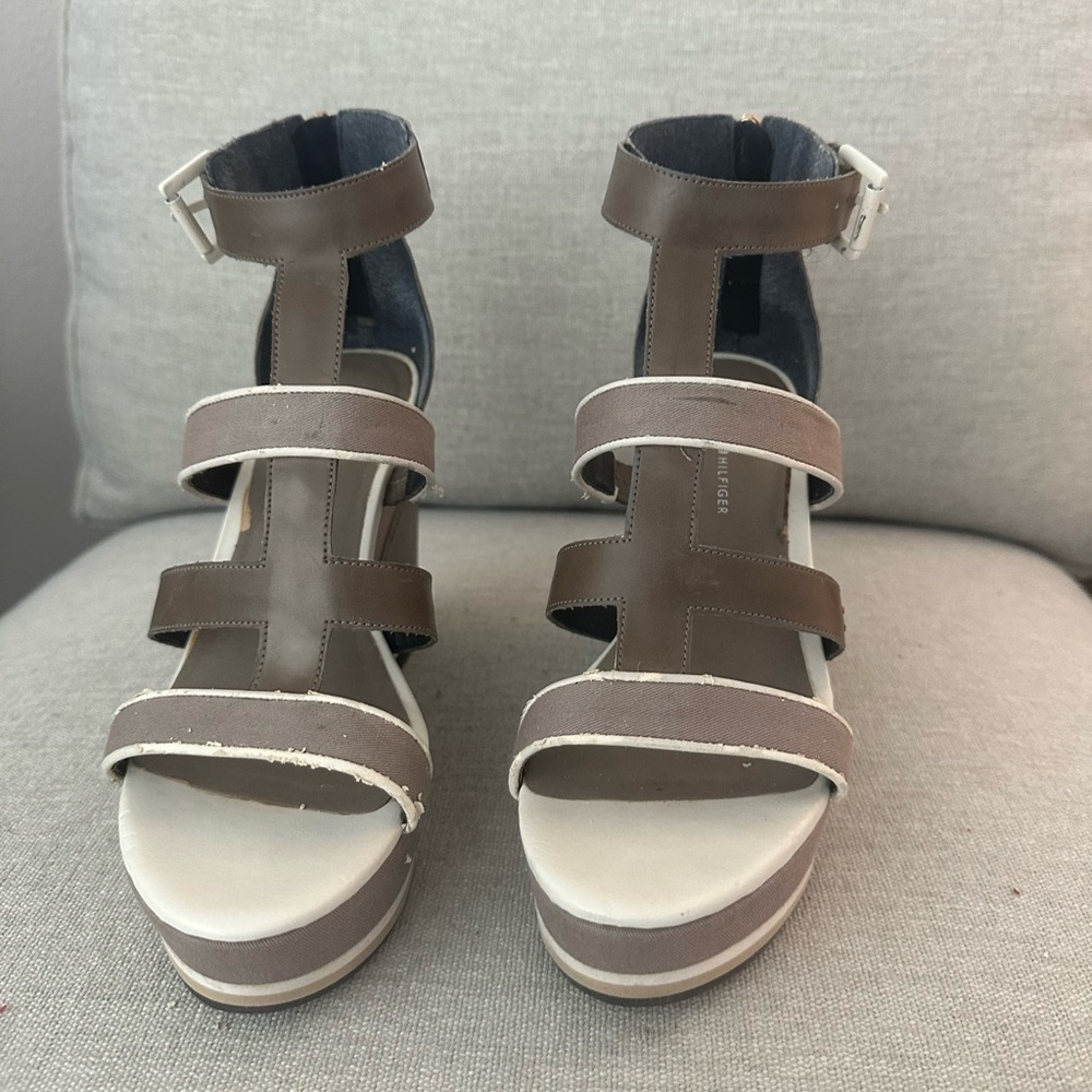 Tommy Hilfiger wedge sandals